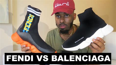 balenciaga vs fendi sneakers|balenciaga shoes.